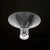 Transparent Mid Century Modern Steuben Art Glass Flared Crystal Bowl with Pinched Base 20th Century For Sale - Image 8 of 8