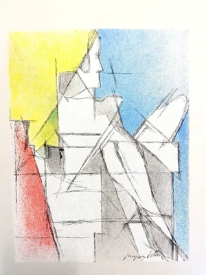 Jacques Villon - Original Lithograph 1964