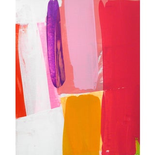 Saffron Abstract Painting by Cathe Hendrick For Sale