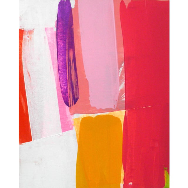 Saffron Abstract Painting by Cathe Hendrick For Sale