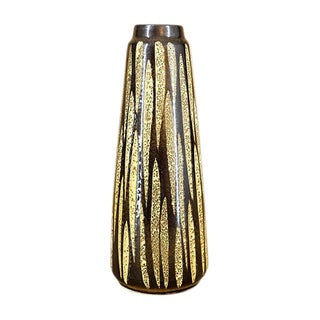 Sgraffito Ceramic Vase from Piesche & Reif, 1960s For Sale
