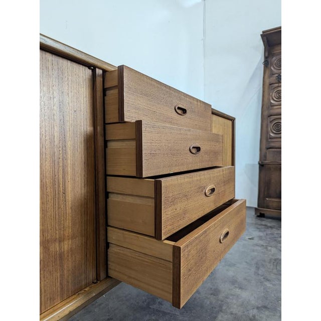 Vintage Scandinavian Teak Sideboard For Sale - Image 5 of 7