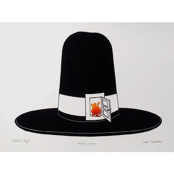 Artist: Jean Sariano Title: Thanksgiving Year: 1979 Medium: Etching with Aquatint, signed and numbered in pencil Edition:...