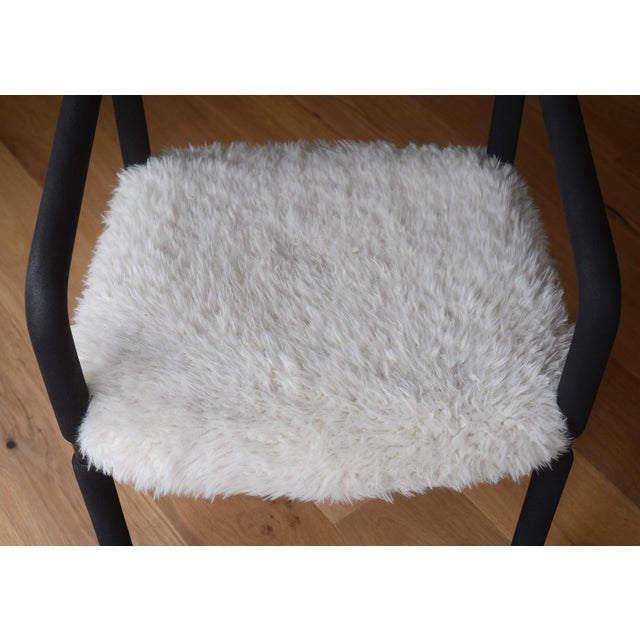 Black Vintage 80s Postmodern Brian Kane Rubber Chairs for Metropolitan - A Pair For Sale - Image 8 of 18