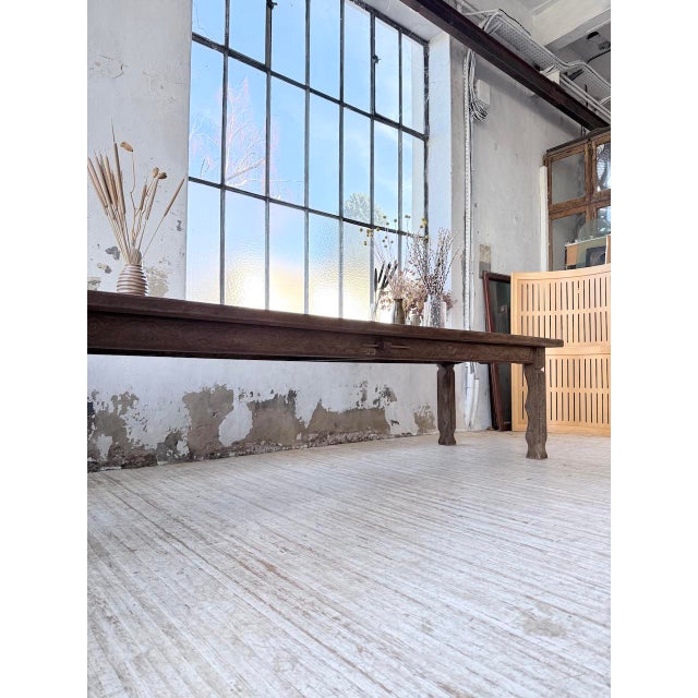 Farmhouse Table in Oak, 1890s For Sale - Image 9 of 18