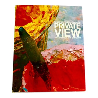 1965 Private View, Lively World of British Art Book For Sale