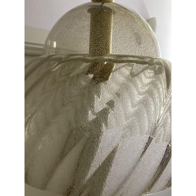 1970s Murano Glass Chandelier in Amber Color from Mazzega, 1970s For Sale - Image 5 of 17