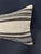 Turkish Hemp Pillow Cushion Natural Beige Black Cushion Cover 14"x40" For Sale - Image 4 of 4