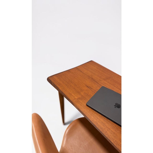 Danish Teak Writing Desk by E. W. Bach, 1960s For Sale - Image 9 of 18