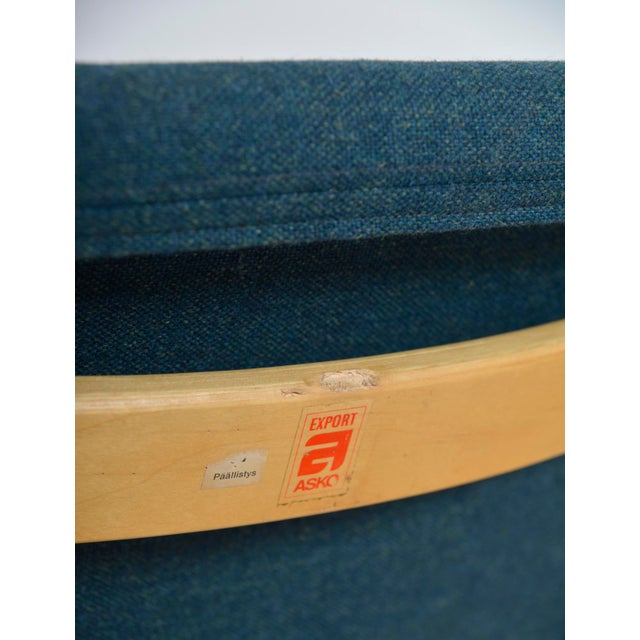 Mid-Century Modern Pulkka Lounge Chairs by Ilmari Lappalainen for Asko, Finland, 1960s, Set of 2 For Sale - Image 13 of 18