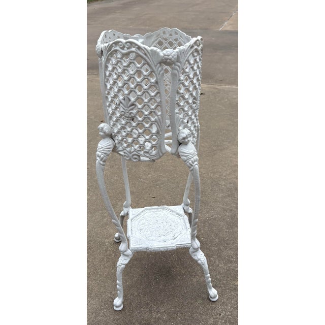 Early 20th Century French Iron Aged Planter For Sale - Image 5 of 6
