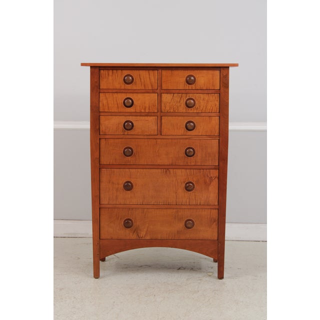 Age: C.2013 Details: Finish no.713 Copper Trim Drawers Dovetailed Drawer Construction High Quality Construction Tiger...