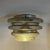Gray Mid-Century Modern Ceiling Lamp, 1970s For Sale - Image 8 of 9
