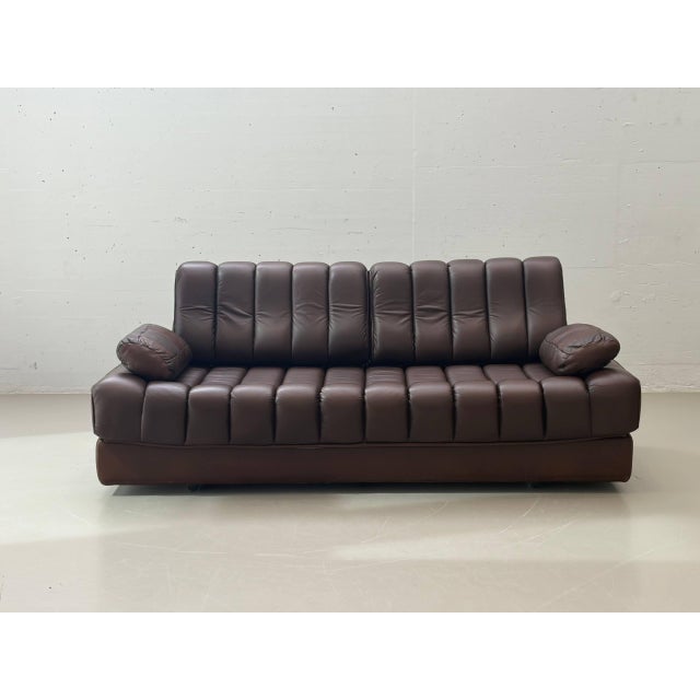 DS-85 Sofa Bed in Cognac Brown by de Sede, Switzerland, 1960s For Sale - Image 5 of 18