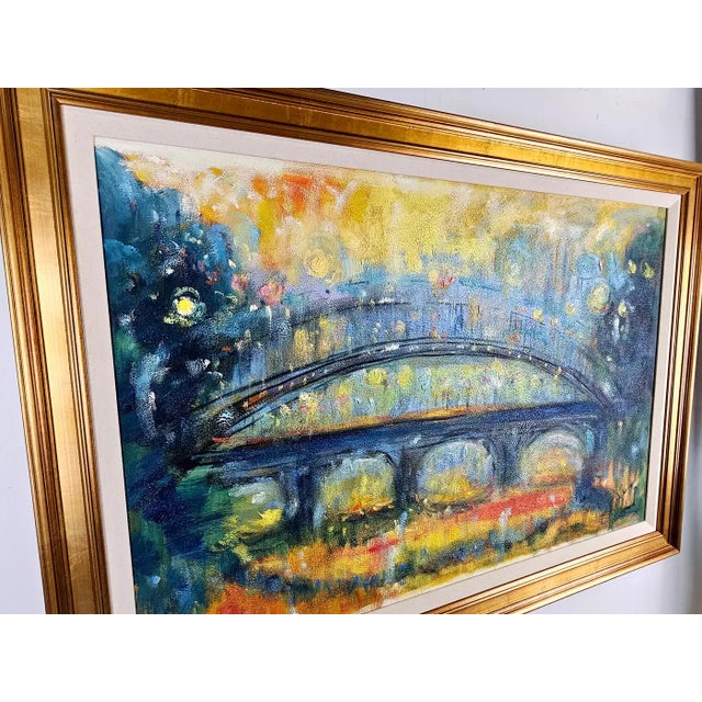 Impressionist Patrick Murphy Landscape Oil on Canvas on Panel, Signed & Framed For Sale - Image 3 of 12