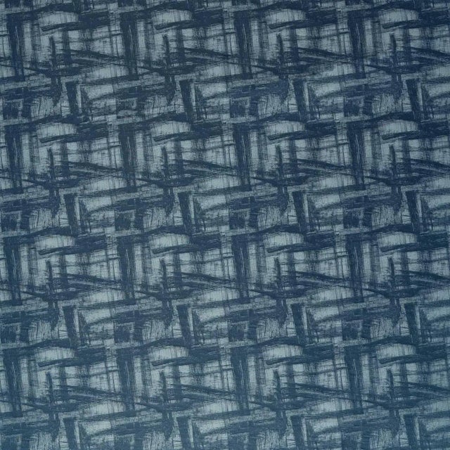 Harlequin Translate Fabric in Cobalt For Sale