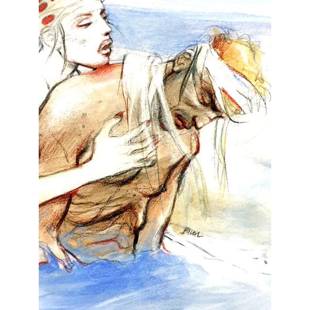 Enki Bilal - Nausicaa - Original Lithograph 2012 For Sale - Image 3 of 6