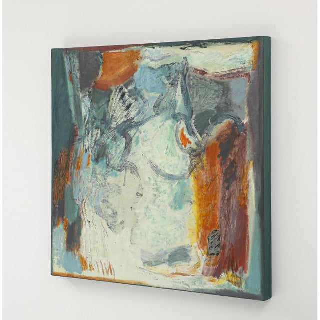 Vacillation | Original Oil on Panel by S. Massaux For Sale - Image 12 of 13