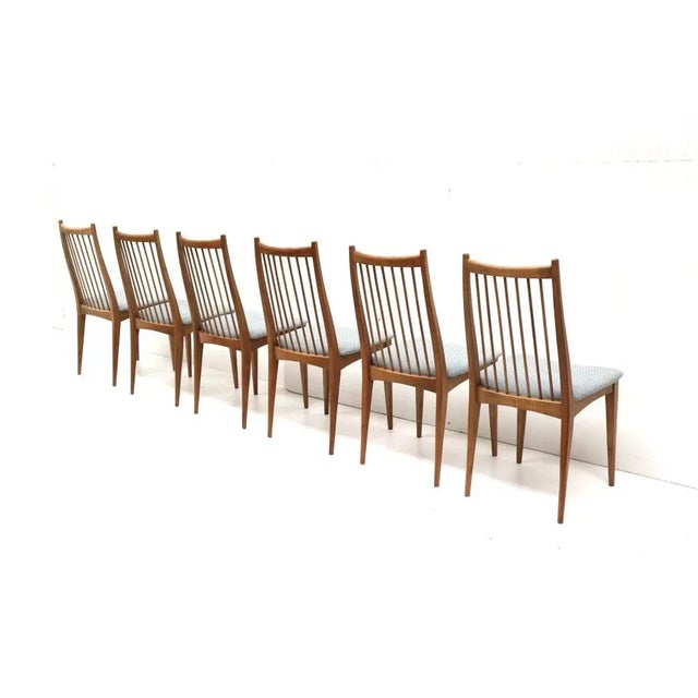 Mid-Century Modern Dining Chairs, 1960s, Set of 6 For Sale - Image 3 of 7