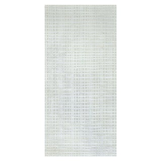 Contemporary Geometric High Low Knotted Rug by Doris Leslie Blau For Sale