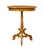 Brown Antique Swedish Carved Birch Occasional Table, 1890 For Sale - Image 8 of 8
