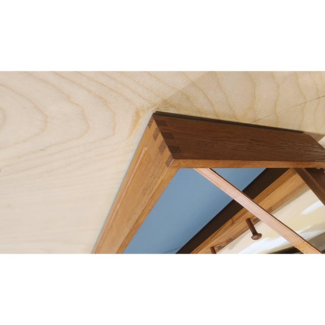Mid 20th Century Danish Wall Mount Folding Valet by Adam Hoff and Poul Østergaard For Sale - Image 13 of 13