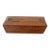 Javanese Solid Teak Storage Box With Engravings Mid-20th Century For Sale