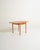Oak table with drawer, two drop-leaf extension leaves, and two legs with casters. "Trissan" model by Sven Engström &...