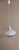 Vintage Ceiling Lamp on White Plastic Mount, 1970s For Sale - Image 6 of 7