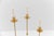 Mid-Century Modern Brass Candleholders, 1960s, Set of 3 For Sale - Image 6 of 11