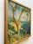 Wood Vintage Mid Twentieth Century Postimpressionist " Stupiste, Komiza " Framed Original Adriatic Seascape Impasto Oil Painting For Sale - Image 7 of 18