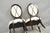 Late 20th Century Barbara Barry for Baker Oval X-Back Mahogany Stain Dining Chairs - Set of 6 For Sale - Image 5 of 18