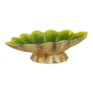 1960s Vintage Mid-Century Modern Decorative Ceramic Dish For Sale