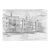 1950s City Street Drawing For Sale