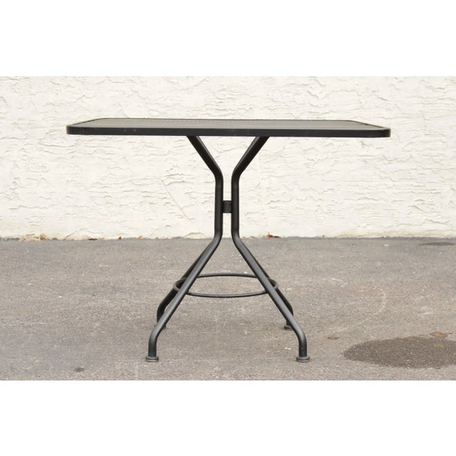 Early 21st Century Metro' Cast Iron Outdoor Dining Set 5 Pieces