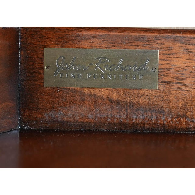 Vintage John Richard Demi Lune Cabinet For Sale - Image 15 of 16