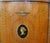 Regency Adams Style Demi Lune Cabinet in Satinwood For Sale - Image 4 of 7