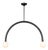 Regina Andrew Happy Steel Pendant, Large, Oil Rubbed Bronze For Sale
