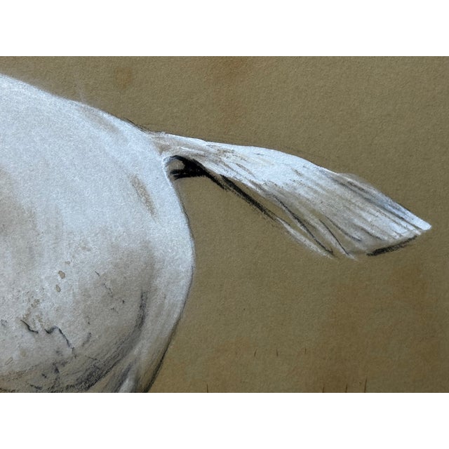 Wood Large British Sporting Painting “Hare Seeds Gentlemen! Hare Seeds With the Quorn Hunt” Tom Firr Huntsman on Grey Whitelegs by Basil Nightingale C1895 For Sale - Image 7 of 18