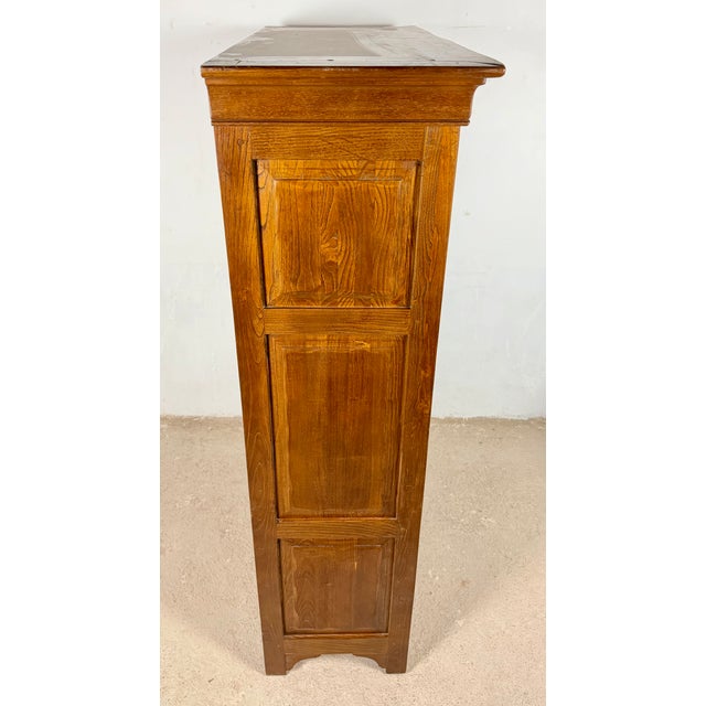 Spanish Oak Bookcase with Drawers, 1950s For Sale - Image 6 of 16