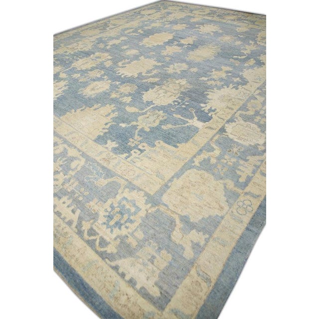 Oriental Hand Knotted Rug Turkish Oushak 14'2" x 17'10" Explore a curated collection of hallway runners, wool rugs, and...