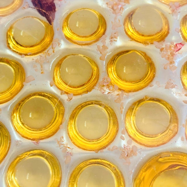 Mid Century Lucite Grapes Trivet For Sale - Image 9 of 9