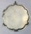 Mid 20th Century 1960s Vintage Silverplate Round Serving Tray For Sale - Image 5 of 6