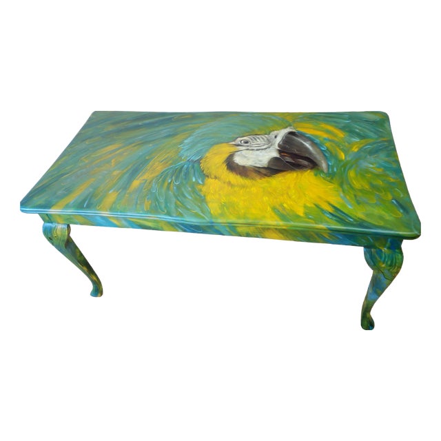 Chippendale Style Table in Beech, Early 1900s For Sale