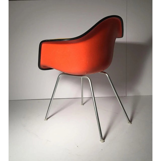 Mid 20th Century Charles Eames Alexander Girard Shell Chairs in Two-Tone Checkerboard - A Pair For Sale - Image 5 of 7