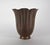 Marie Zimmermann Arts and Crafts Fluted Floriform Vase For Sale In Los Angeles - Image 6 of 9