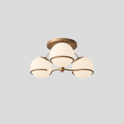 Not Yet Made - Made To Order Model 2042/3 Champagne Flush Mount by Gino Sarfatti for Astep For Sale - Image 5 of 17