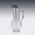 Antique 19th Century Victorian Silver & Clear Glass Novelty Dog Claret Jug, 1884 For Sale - Image 3 of 17