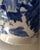 Blue Antique C1888 Victorian, Aesthetic Transferware Water Pitcher, Althea, Blue Flowers For Sale - Image 8 of 9