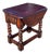 English Style Oak Drop Leaf Side Table For Sale